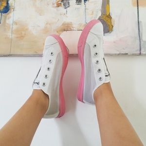Mesh Slip On Sneakers